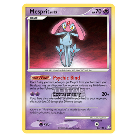 Pokemon - Diamond & Pearl - Legends Awakened - Mesprit - 034/146