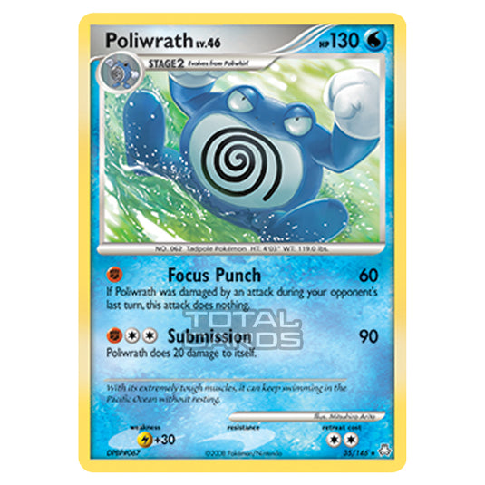 Pokemon - Diamond & Pearl - Legends Awakened - Poliwrath - 035/146