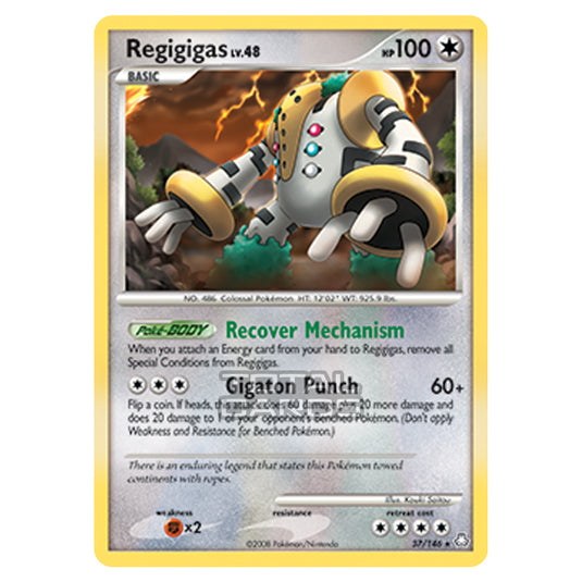 Pokemon - Diamond & Pearl - Legends Awakened - Regigigas - 037/146