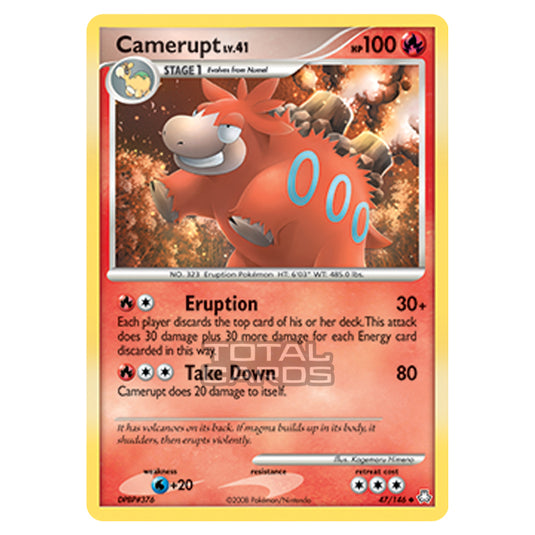 Pokemon - Diamond & Pearl - Legends Awakened - Camerupt - 047/146