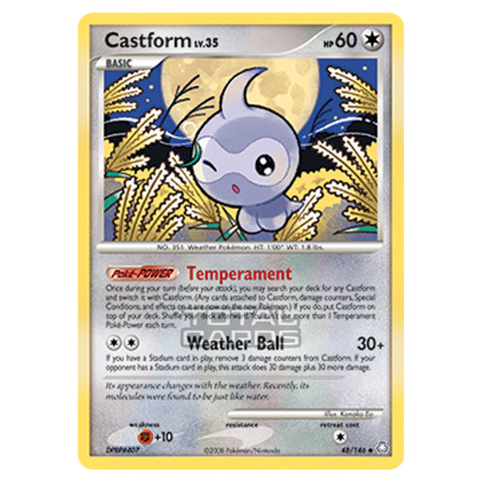 Pokemon - Diamond & Pearl - Legends Awakened - Castform - 048/146