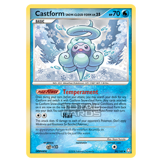 Pokemon - Diamond & Pearl - Legends Awakened - Castform Snow-cloud Form - 050/146