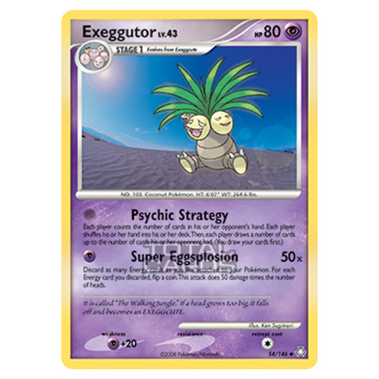 Pokemon - Diamond & Pearl - Legends Awakened - Exeggutor - 054/146