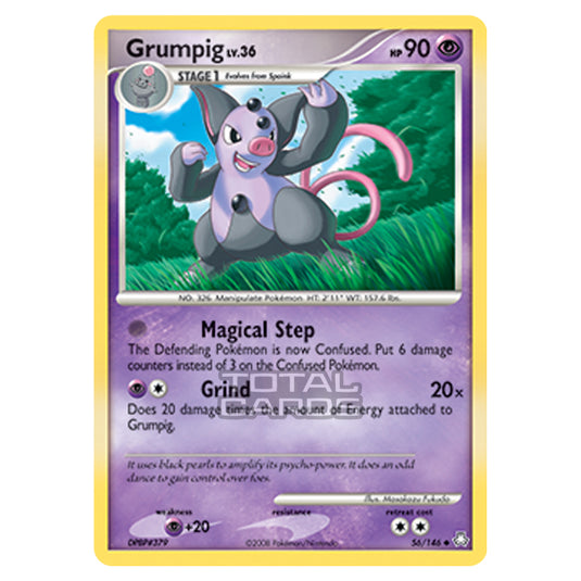 Pokemon - Diamond & Pearl - Legends Awakened - Grumpig - 056/146