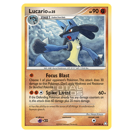 Pokemon - Diamond & Pearl - Legends Awakened - Lucario - 061/146