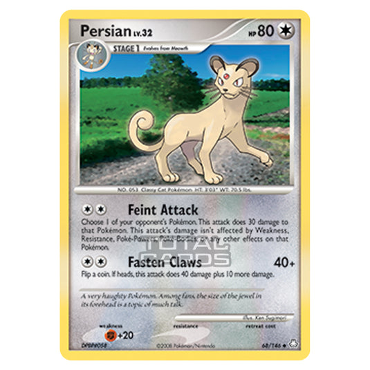 Pokemon - Diamond & Pearl - Legends Awakened - Persian - 068/146