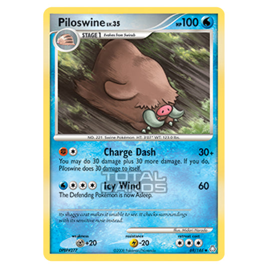 Pokemon - Diamond & Pearl - Legends Awakened - Piloswine - 069/146