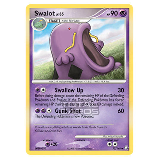 Pokemon - Diamond & Pearl - Legends Awakened - Swalot - 072/146