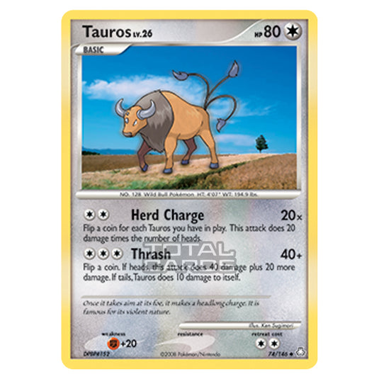 Pokemon - Diamond & Pearl - Legends Awakened - Tauros - 074/146