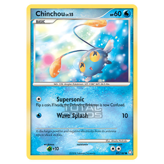 Pokemon - Diamond & Pearl - Legends Awakened - Chinchou - 087/146