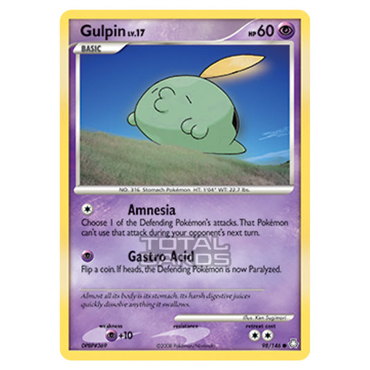 Pokemon - Diamond & Pearl - Legends Awakened - Gulpin - 098/146