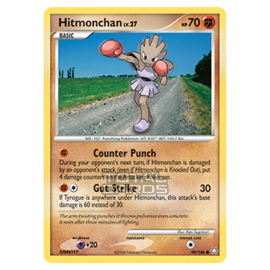 Pokemon - Diamond & Pearl - Legends Awakened - Hitmonchan - 099/146