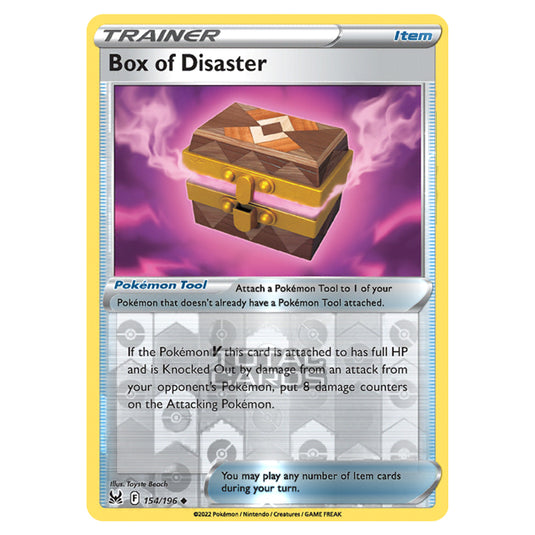 Pokemon - Sword & Shield - Lost Origin - Box of Disaster - 154/196 - (Reverse Holo)