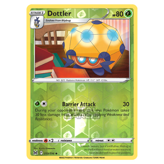 Pokemon - Sword & Shield - Lost Origin - Dottler - 19/196 - (Reverse Holo)