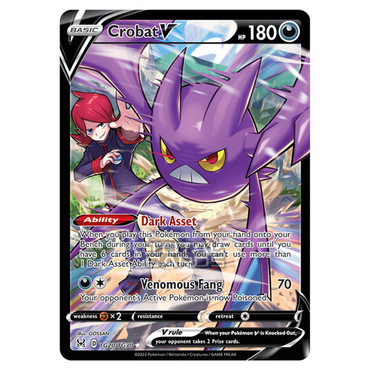 Pokemon - Sword & Shield - Lost Origin Trainer Gallery - Crobat V
