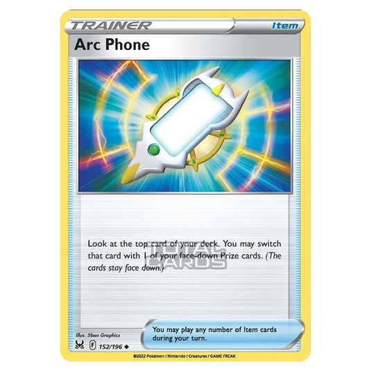 Pokemon - Sword & Shield - Lost Origin - Arc Phone - 152/196