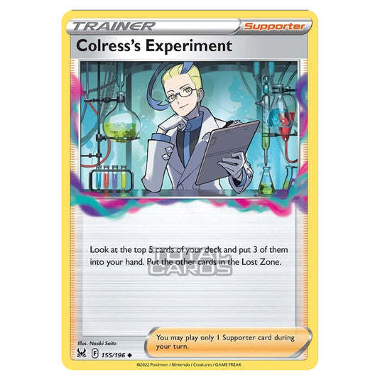 Pokemon - Sword & Shield - Lost Origin - Colress's Experiment - 155/196