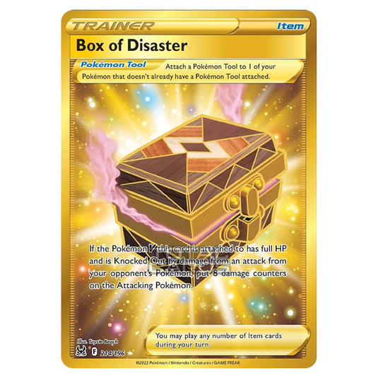 Pokemon - Sword & Shield - Lost Origin - Box of Disaster - 214/196