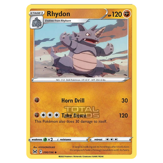 rhydon pokemon card Pokemon - Sword & Shield - Lost Origin - Rhydon