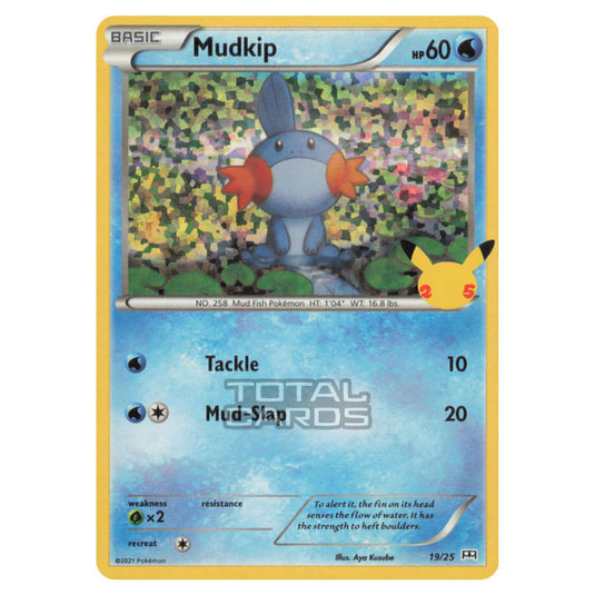Pokemon - McDonalds - 25th Anniversary Collection - Mudkip - 19/25 - ( Pokemon - McDonalds - 25th Anniversary Collection - Mudkip - 19/25 - (