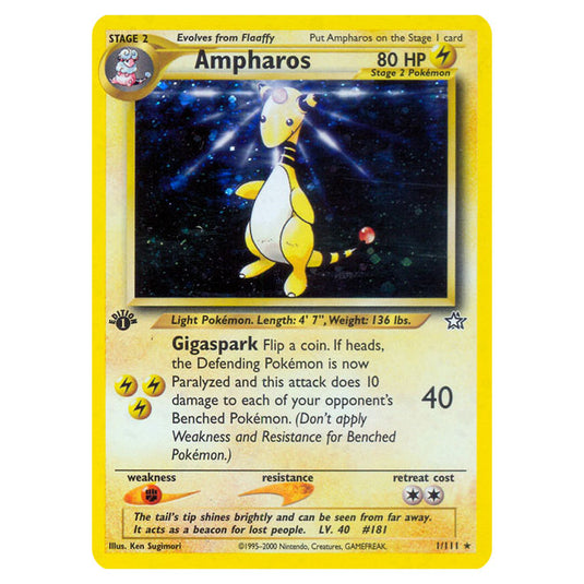 Pokemon - Neo - Neo Genesis - Ampharos