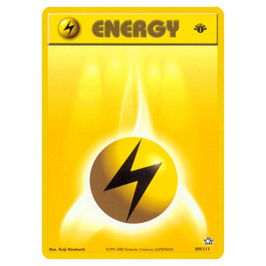 Pokemon - Neo - Neo Genesis - Lightning Energy - 109/111