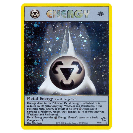 Pokemon - Neo - Neo Genesis - Metal Energy - 19/111-Poor-Unlimited-English