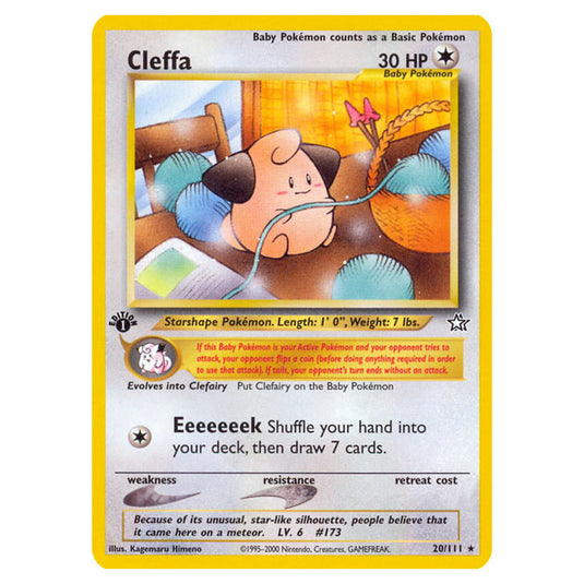 Pokemon - Neo - Neo Genesis - Cleffa - 20/111