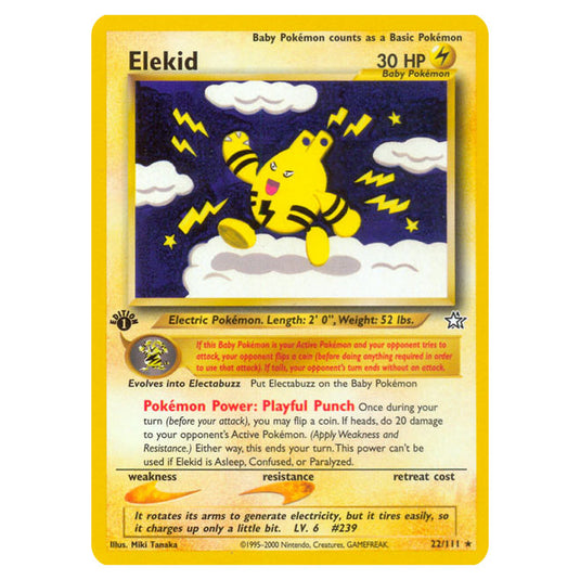 Pokemon - Neo - Neo Genesis - Elekid - 22/111