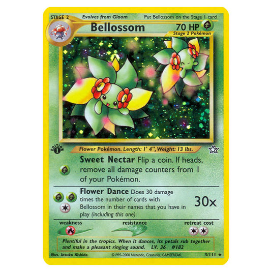 Pokemon - Neo - Neo Genesis - Bellossom - 3/111