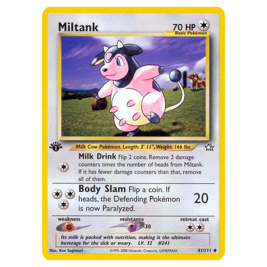 Pokemon - Neo - Neo Genesis - Miltank - 41/111