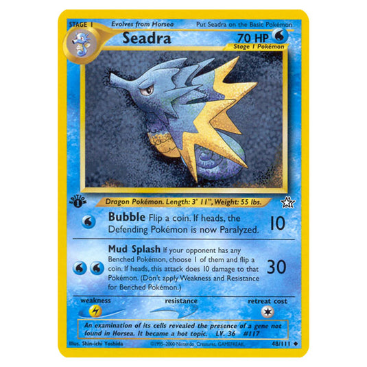 Pokemon - Neo - Neo Genesis - Seadra - 48/111