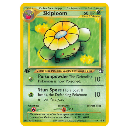 Pokemon - Neo - Neo Genesis - Skiploom - 49/111