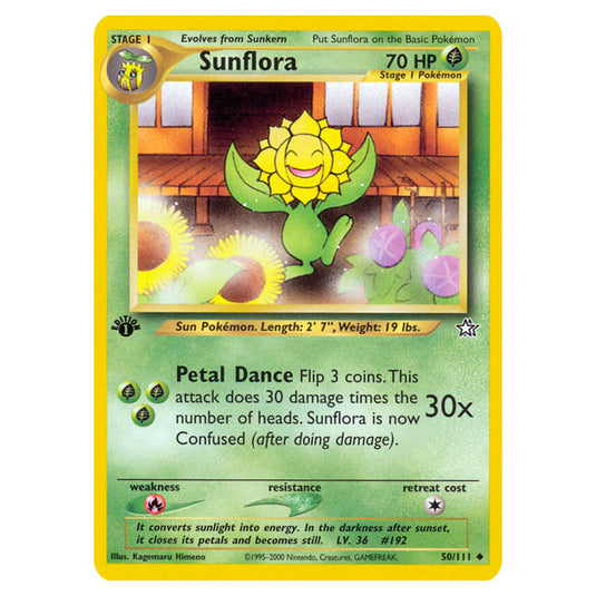 Pokemon - Neo - Neo Genesis - Sunflora - 50/111