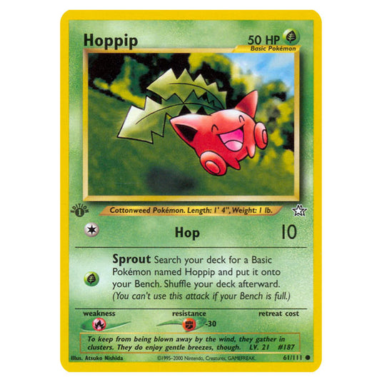 Pokemon - Neo - Neo Genesis - Hoppip - 61/111