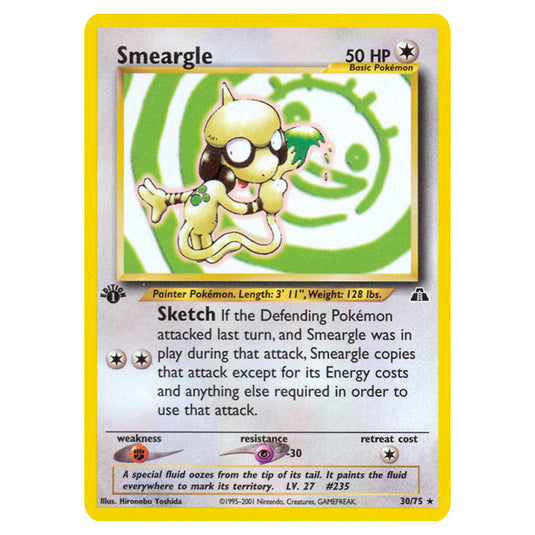 Pokemon - Neo - Neo Discovery - Smeargle - 30/75