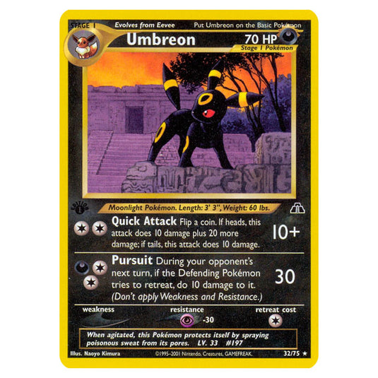 Pokemon - Neo - Neo Discovery - Umbreon - 32/75