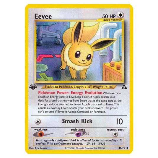 Pokemon - Neo - Neo Discovery - Eevee - 38/75