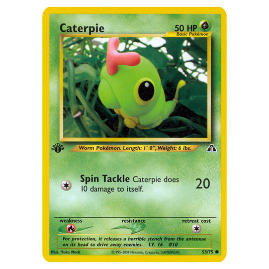 Pokemon - Neo - Neo Discovery - Caterpie - 53/75