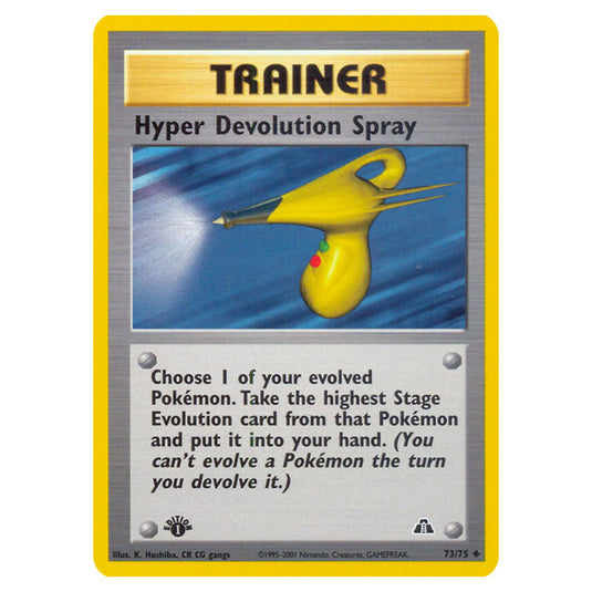 Pokemon - Neo - Neo Discovery - Hyper Devolution Spray - 73/75