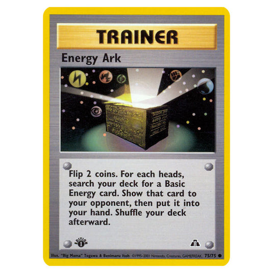 Pokemon - Neo - Neo Discovery - Energy Ark - 75/75