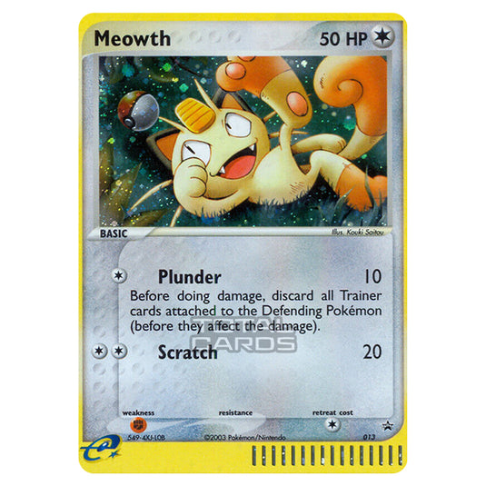 Pokemon - NP - Nintendo Black Star Promos - Meowth - 13