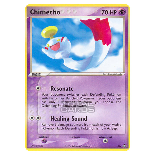 Pokemon - NP - Nintendo Black Star Promos - Chimecho - 24