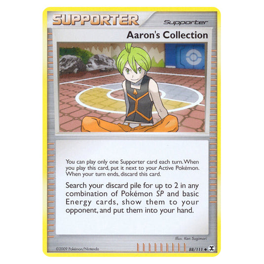 Aaron's Collection 88 card from the Pokemon set Rising Rivals