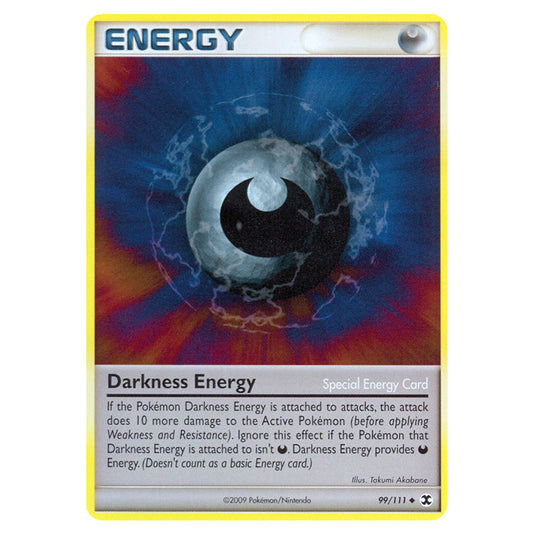 Darkness Energy 99 card from the Pokemon set Rising Rivals