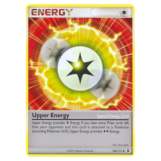 Upper Energy 102 card from the Pokemon set Rising Rivals