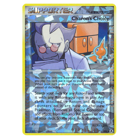 Charon's Choice RT6 card from the Pokemon set Rising Rivals