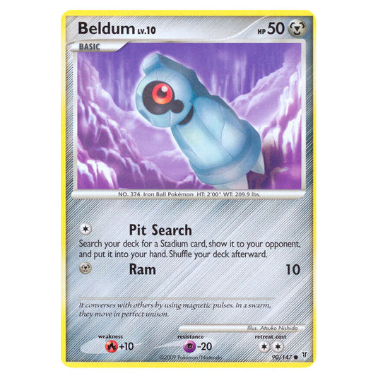 Beldum 90 card from the Pokemon set Supreme Victors