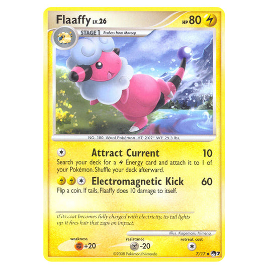 Flaaffy 7 card from the Pokemon set POP Series 7