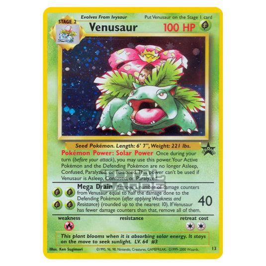 Pokemon - Base - Wizards Black Star Promos - Venusaur - 13/53